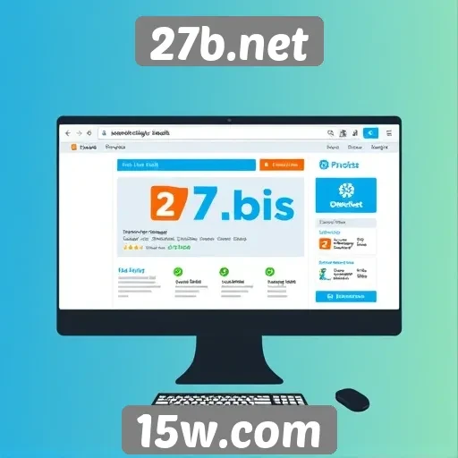 Análise da interface do usuário do 27b.net